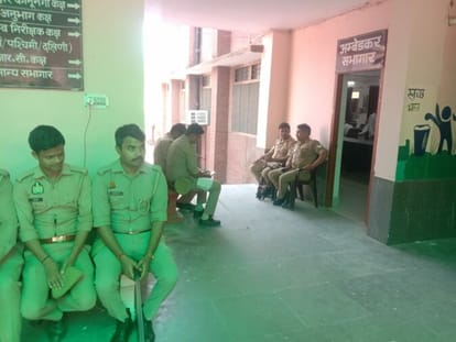Re-counting for the post of Kadhaiya's head took place under tight security