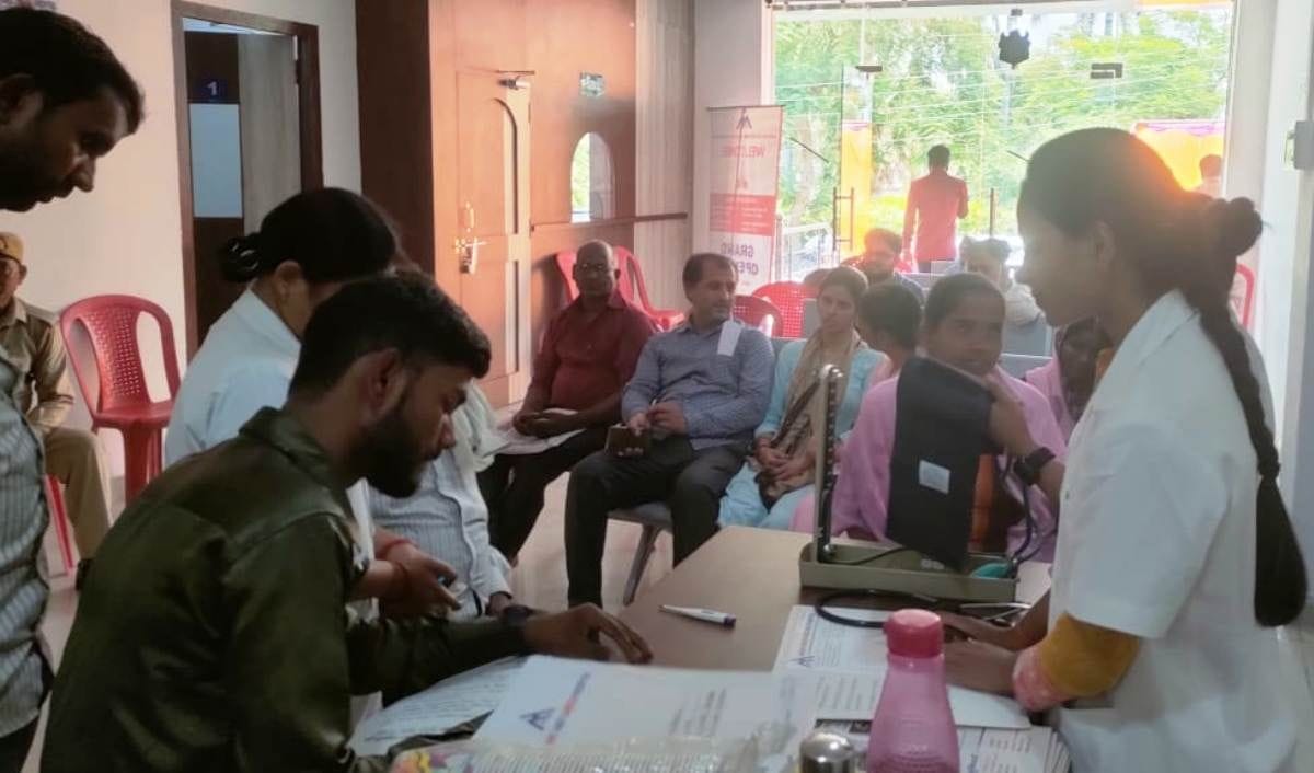 260 patients treated in free medical camp
