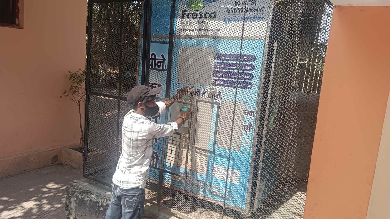 only 12 wter cooler for 1.27 lakh people