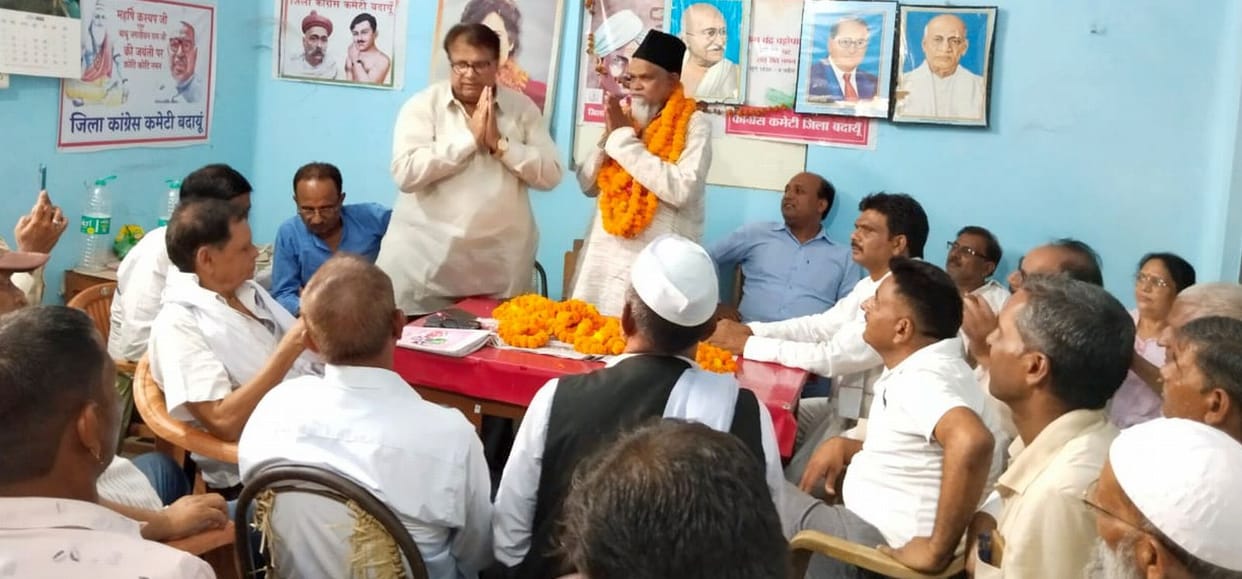 Minority Congress chairman was welcomed