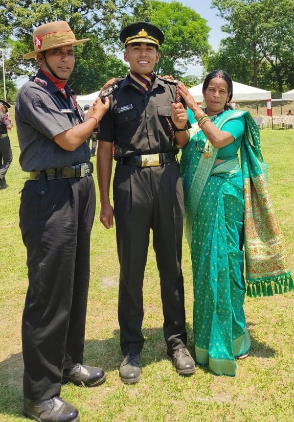 One become officer in army.