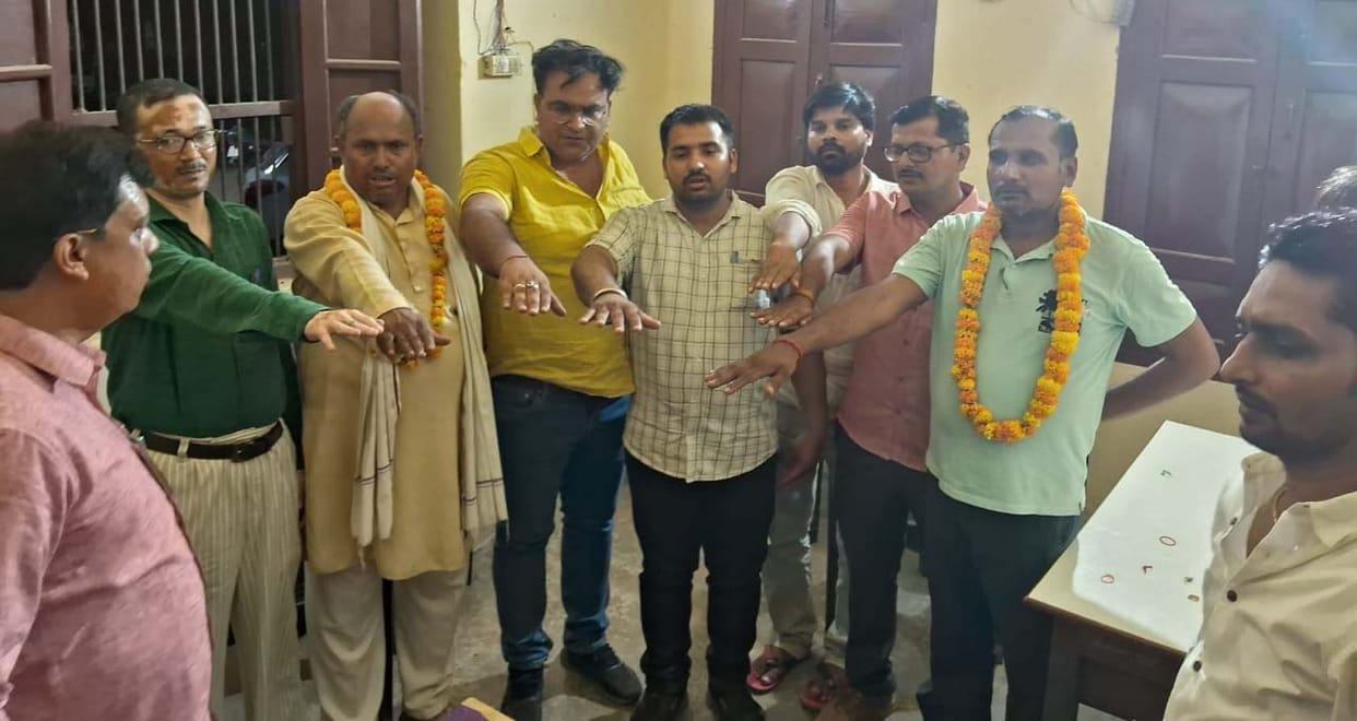 Ram Sumer elected President and Ankit seretory