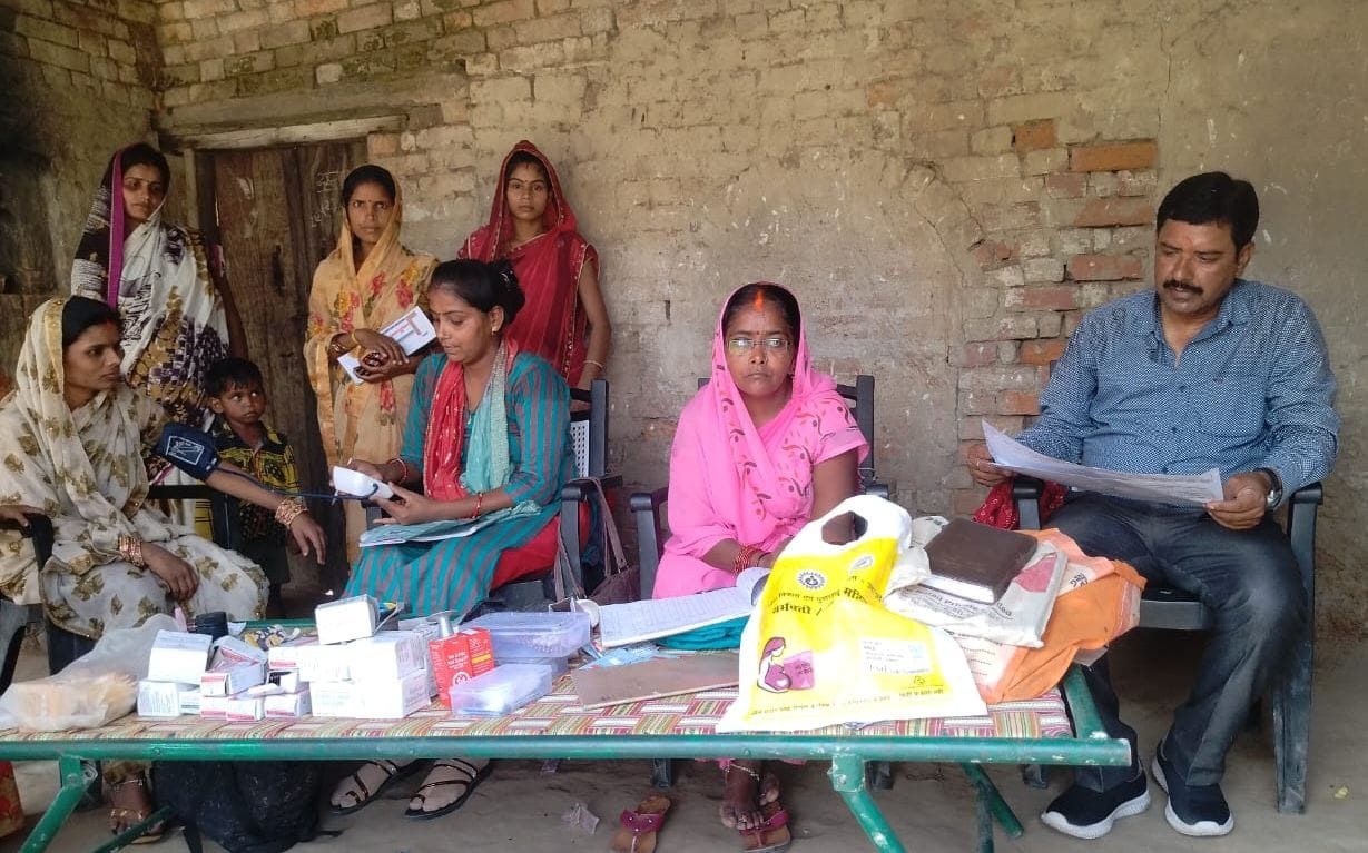 17 children were vaccinated, pregnant women were examined