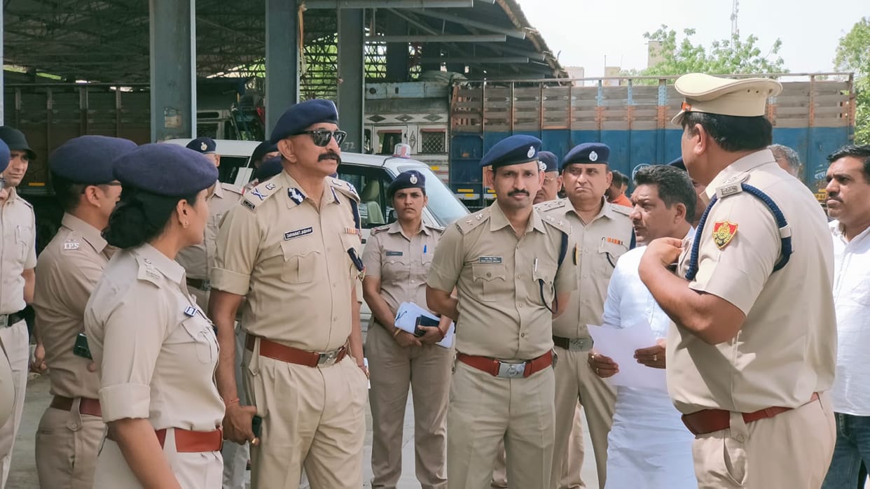 Shah's rally will be held in the new grain market, ADGP and police officers reviewed, BJP prepared the roadmap