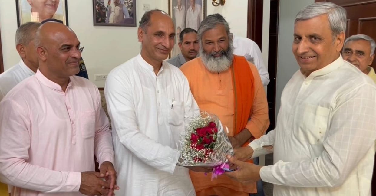 Punjab and UP leaders doing politics in the name of farmers should not make Haryana an arena: JP Dalal