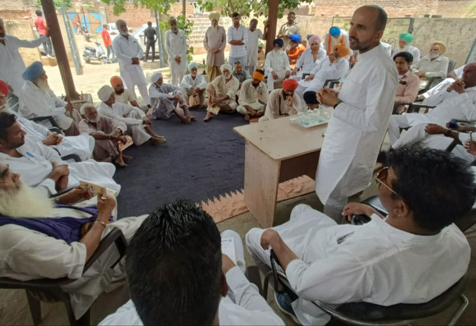 Government put the proposal of Tigdi Kharif channel in cold storage: MLA Sihag