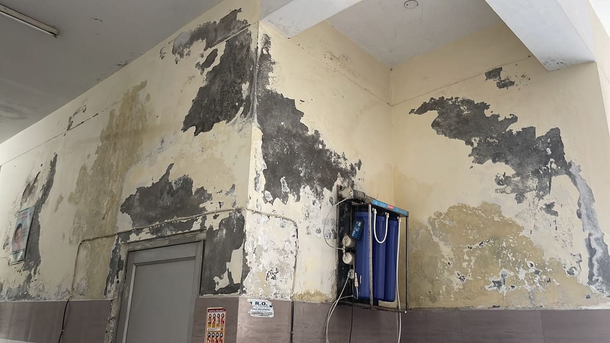 Polyclinic will be repaired from 29.50 lakhs, relief will be given from the leaking roof during rains