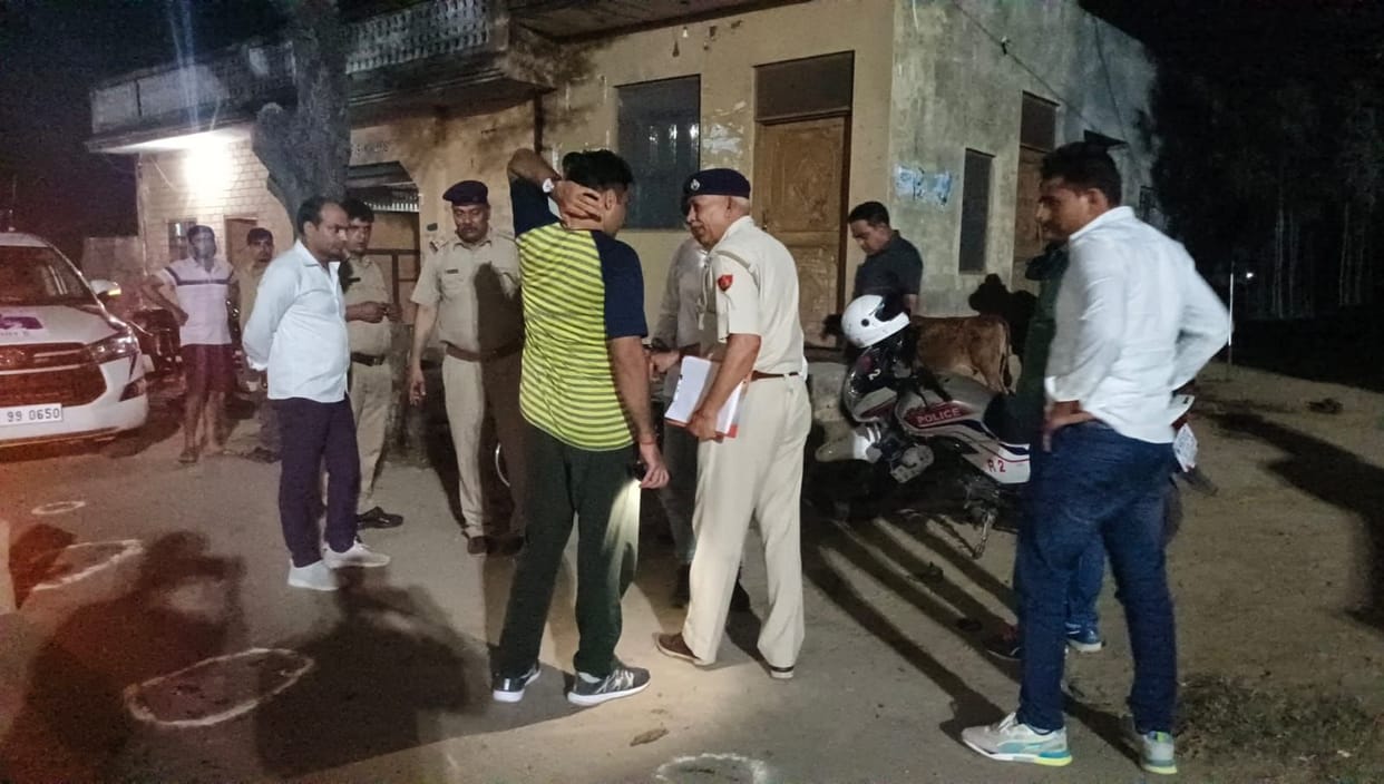 Bike rider shot, three companions injured after falling