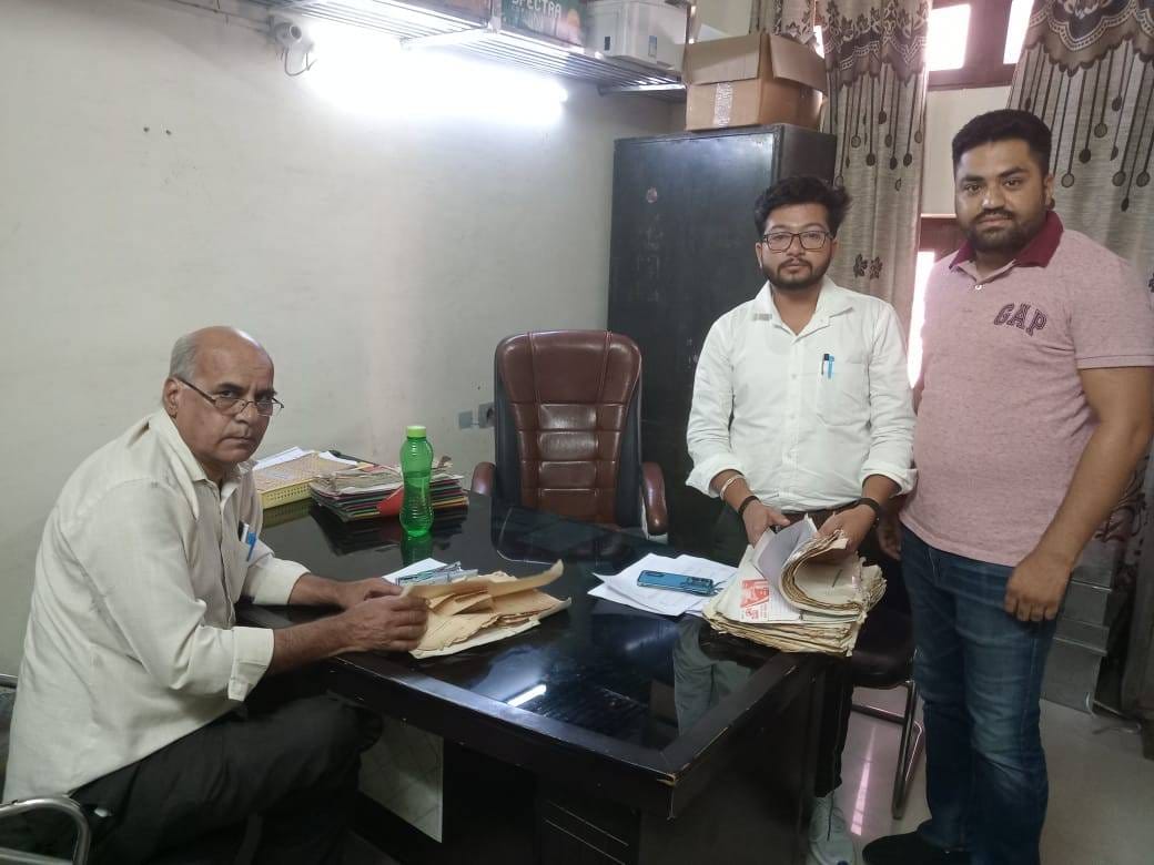 Record of Mandi township was handed over to HSVP after four years