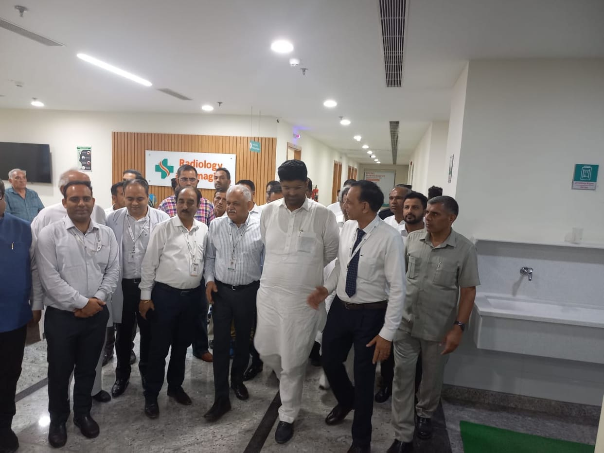 After Steel City, Hisar will also be recognized as Health City: Dushyant Chautala