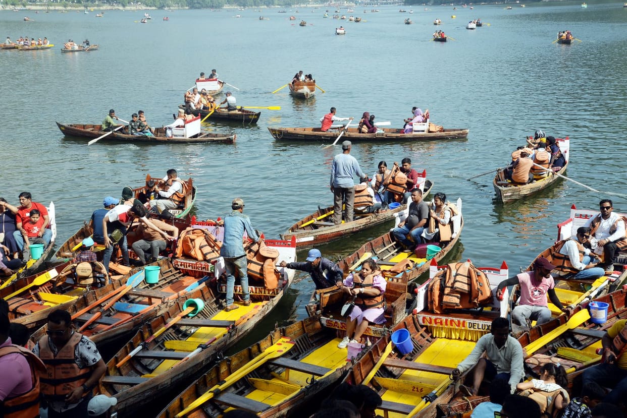 Heat in the ground, tourists get relief in Nainital