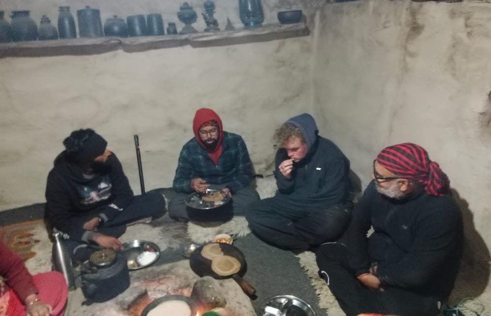 Tourists getting familiar with local culture in Darma Valley