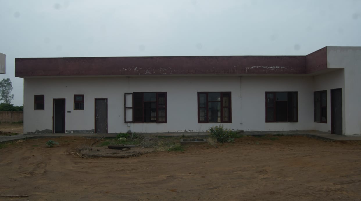 Officer ignorance due to the plight of the knowledge center, railings started uprooting, plaster started falling, thieves were blowing things