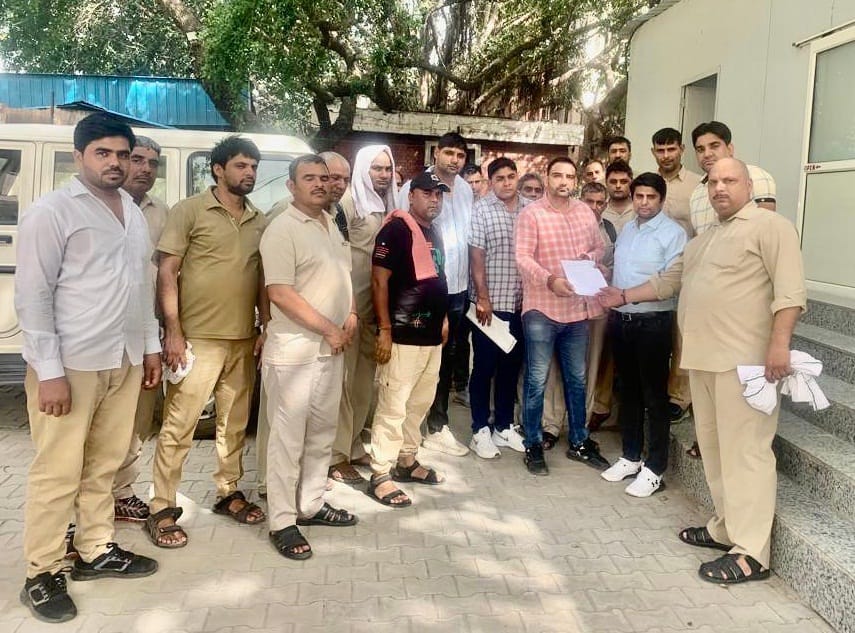 Memorandum submitted to General Manager for not getting salary on time