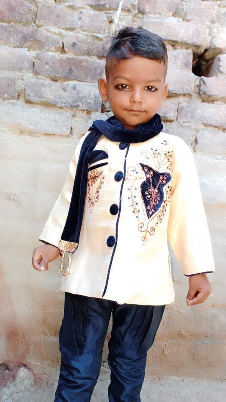 child burnt to death