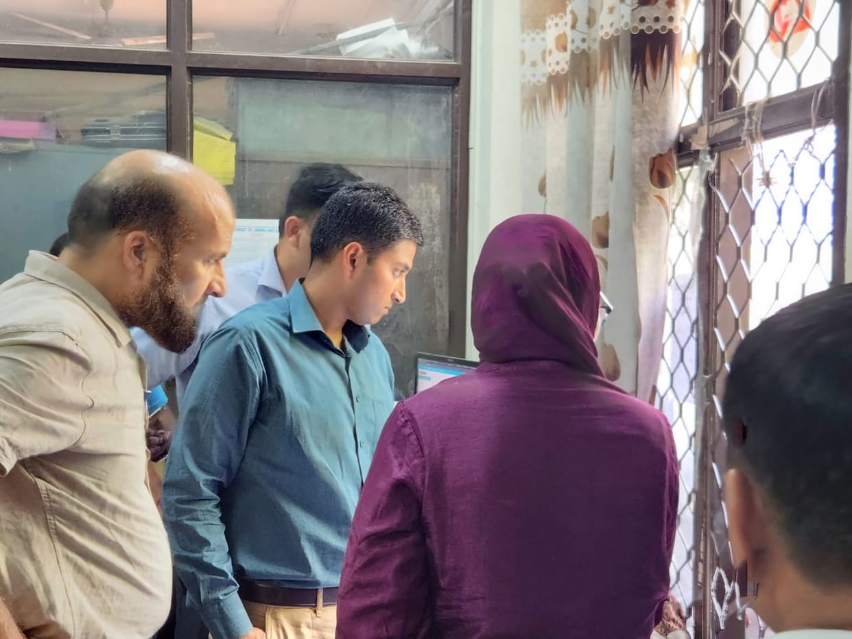 Jammu: Transport Secretary raid in RTO
