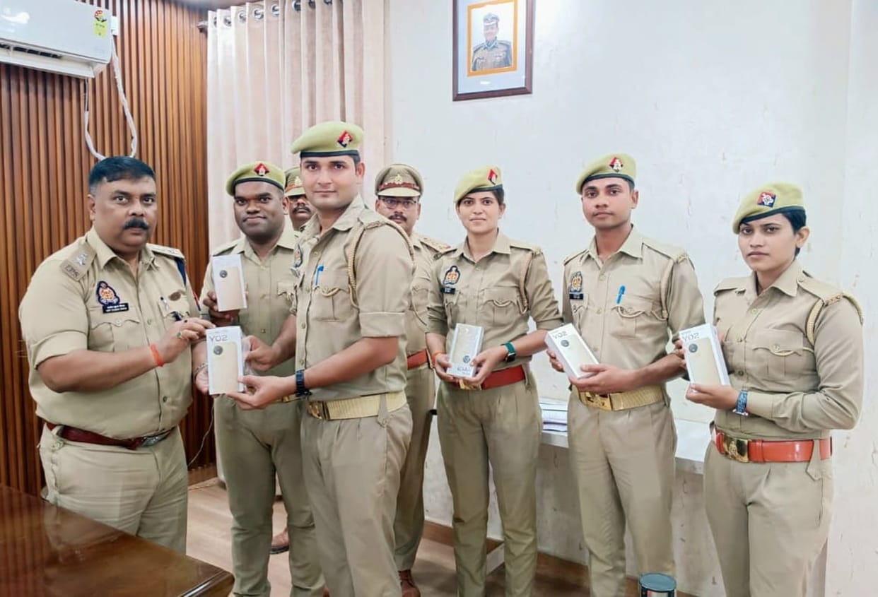 Mobiles handed over