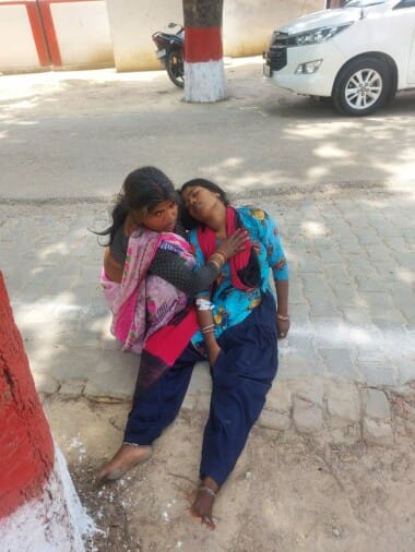 The married woman was not allowed to meet the SP, was interrupted from outside