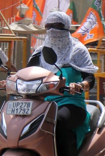 Neither peace in the day nor rest in the night due to the scorching heat