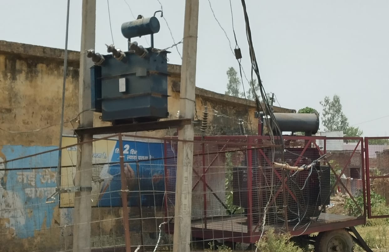 SDO surrounded the transformer at midnight, received electricity after five hours