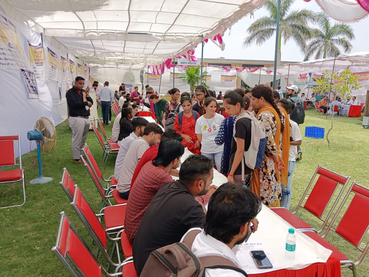 Appointment letters distributed to 40 participants in the employment fair