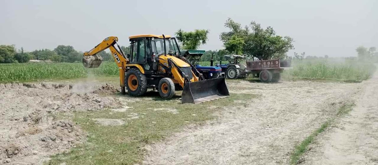 soil digging in district