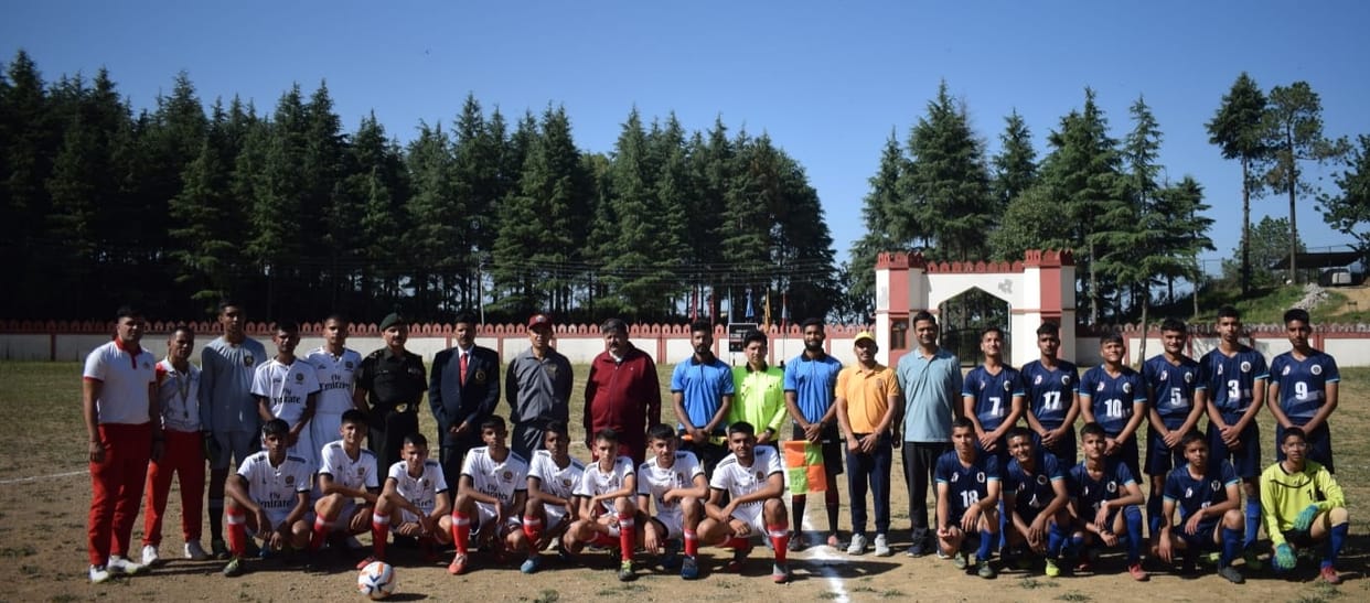 Sainik School Ghorakhal defeated Rewari School in football