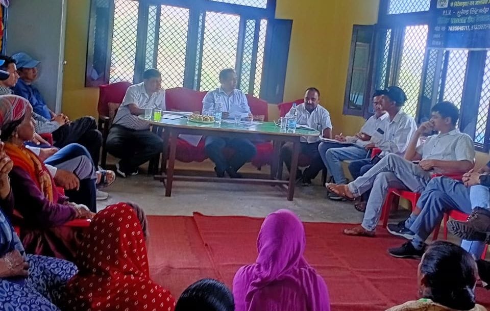 Central government team inspected Vibrant Village Badera