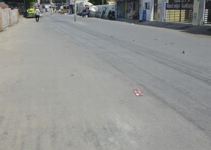 The sun sprung fire, the mercury crossed 44 degrees