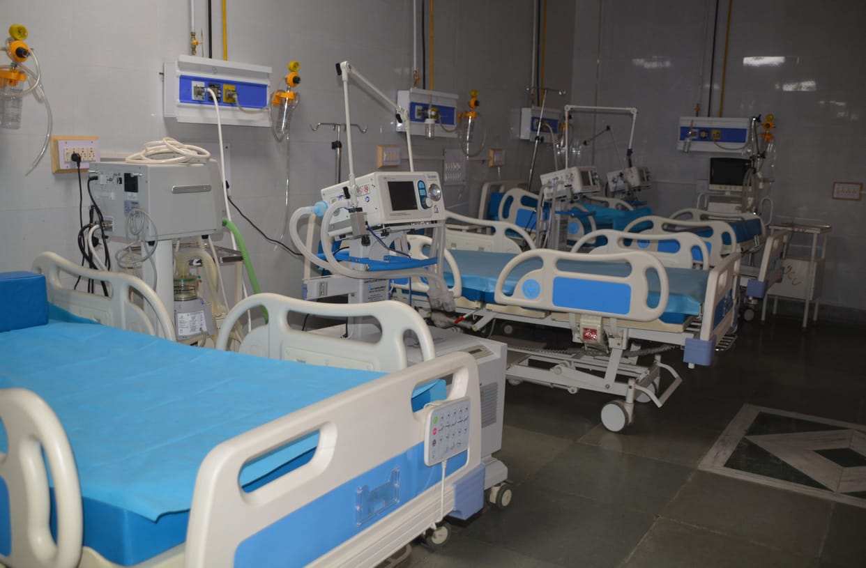 Children's ward ready in civil hospital, 24 bed facility
