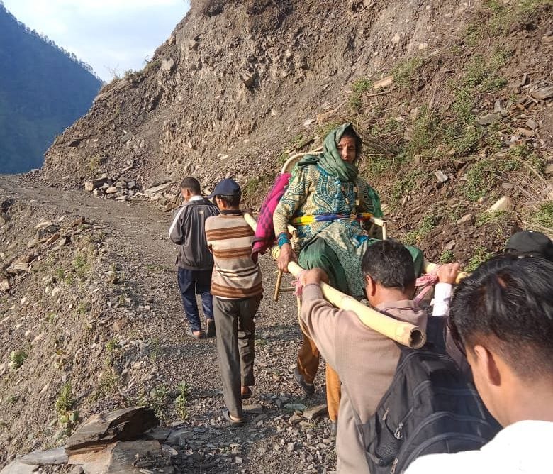 Dawagni: The forest near Reetha Sahib blazed
