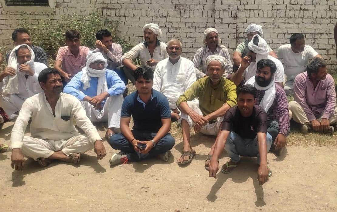 Angry villagers made the engineer sit in the sun due to power cut