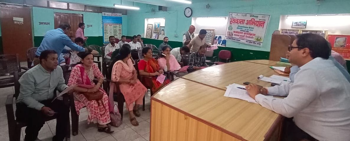 Meeting of Nagar Palika Almora