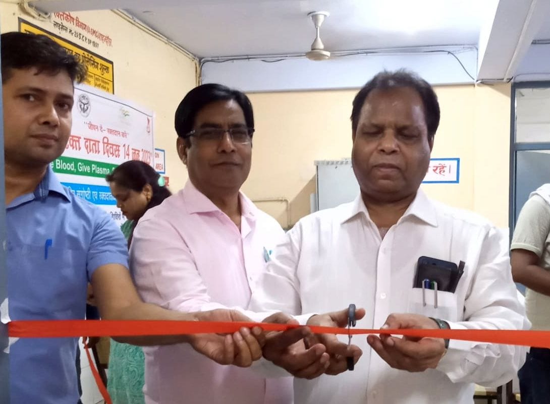 64 great donors donated blood to save the lives of others