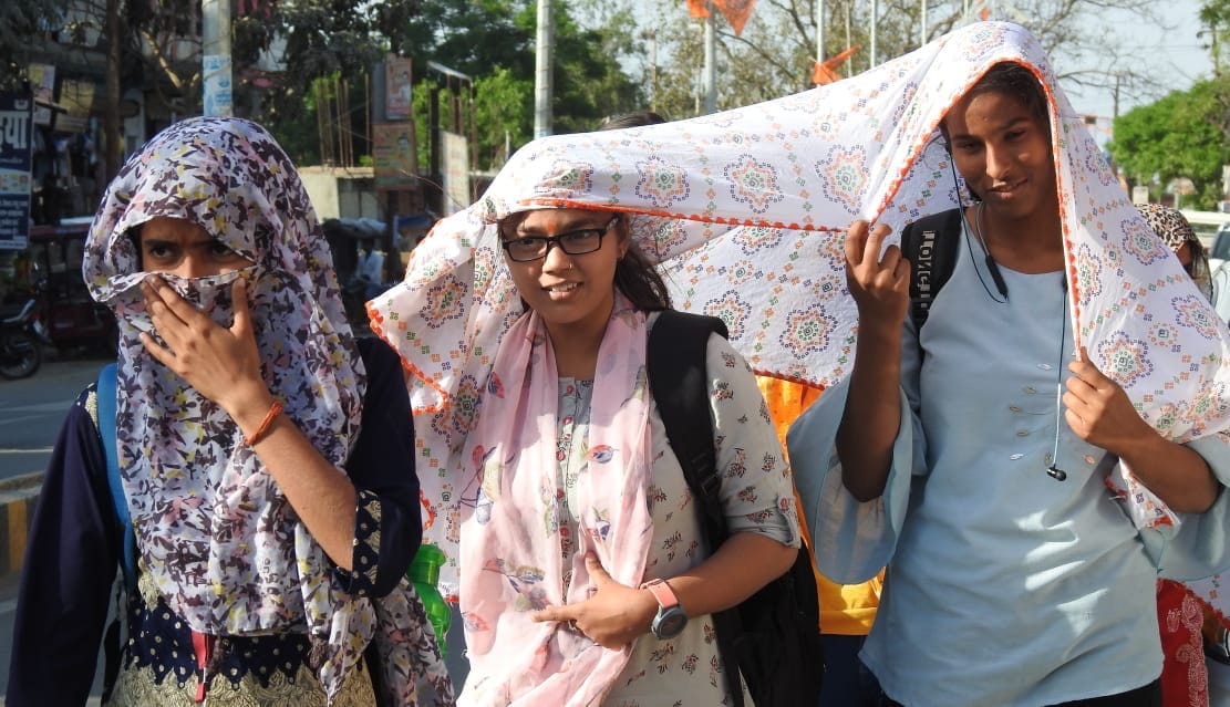 Torture of summer: Temperature reached close to 44 degree, day or night, no peace found