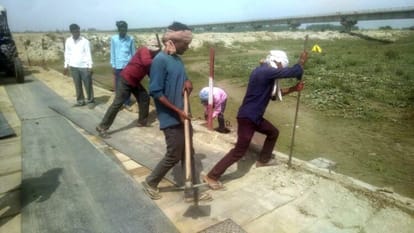 Kolaghat Pontoon bridge started moving, millions of people will face trouble for four months