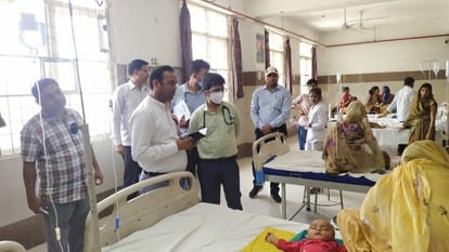 Outside medicine prescribed to patients in child ward, city magistrate angry