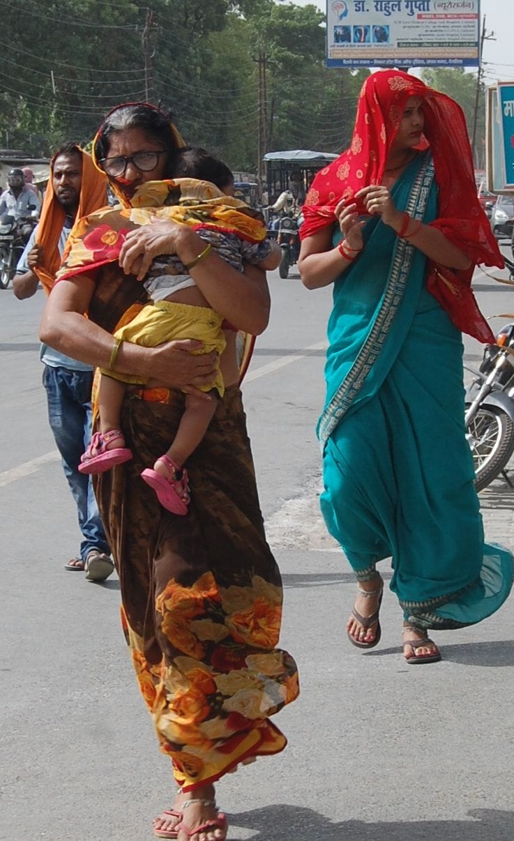 Scorching sun and heatwaves caused havoc, power cut took away peace