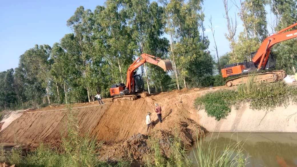 Erosion of CLC canal stopped, water will be released today