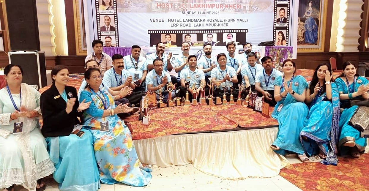 JCI Lakhimpur became the winner by winning 22 awards