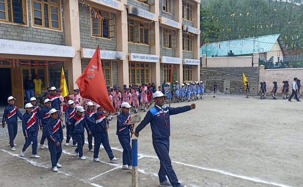 Triloknath won the volleyball title by defeating Jahlma