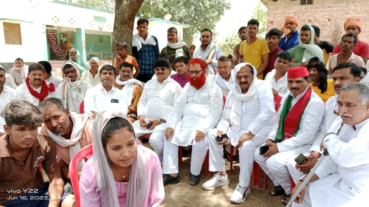 Samajwadi Party demanded a government job and financial assistance of Rs 50 lakh to a family member