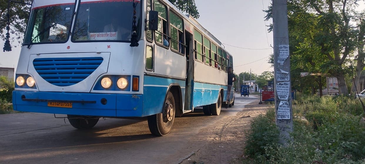 Passengers are being charged double fare like painted government bus