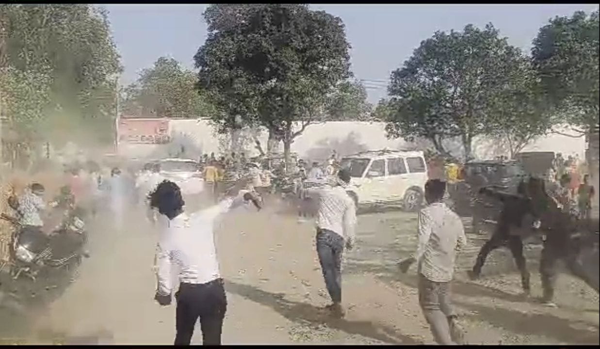 Uproar in Brijbhushan's program in Gonda
