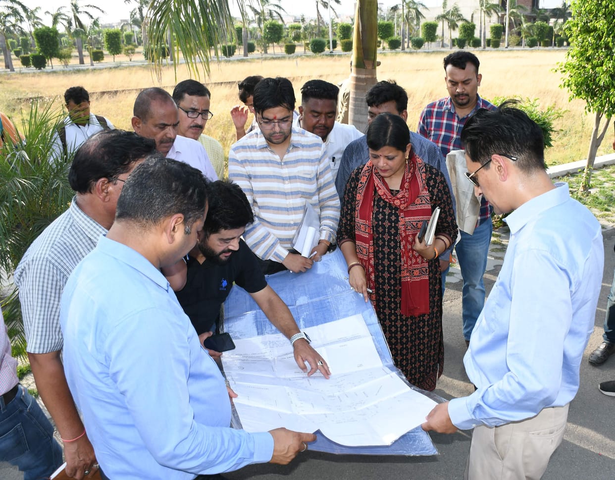 Commissioner raided three colonies, sale and purchase banned