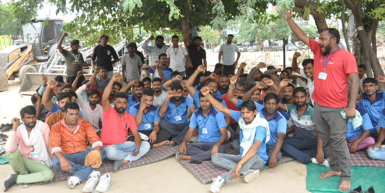 Satrod residents are getting Munadi done in the village, tomorrow they will hold a sit-in at the place of the garbage disposal plant