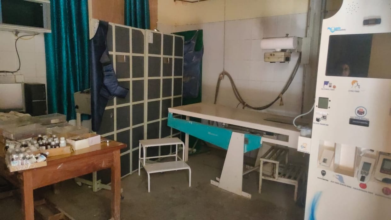 Xray not being done at six CHCs of Santakbirnagar