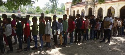 58 children took the exam for admission in Atal Residential School