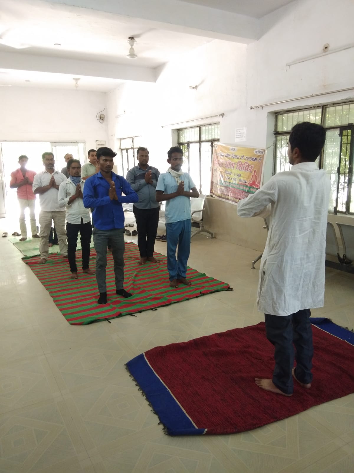 Medical college personnel did not do yoga
