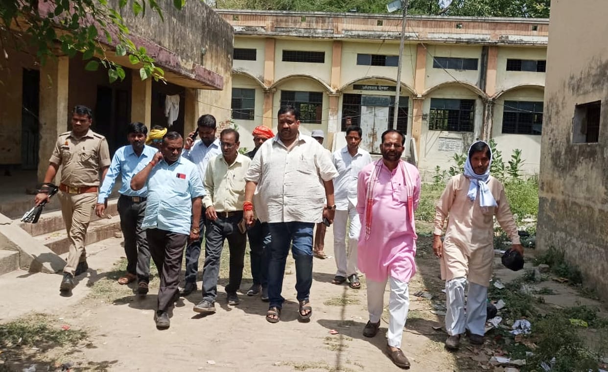 After inspecting Bhagwatiganj ward, saw the cleanliness system